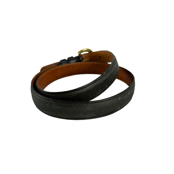 Vintage COACH 8400 Black Leather Belt For Women Size M main image 7